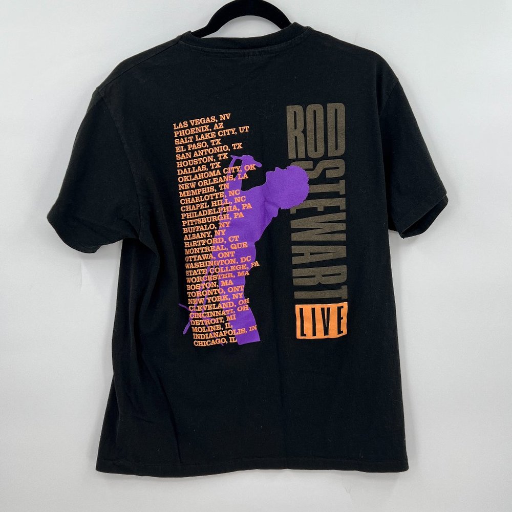 90s Rod Stewart Winterland Concert Tee - Picture 3 of 8